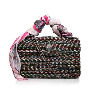 KURT GEIGER Tweed Kensington X bag